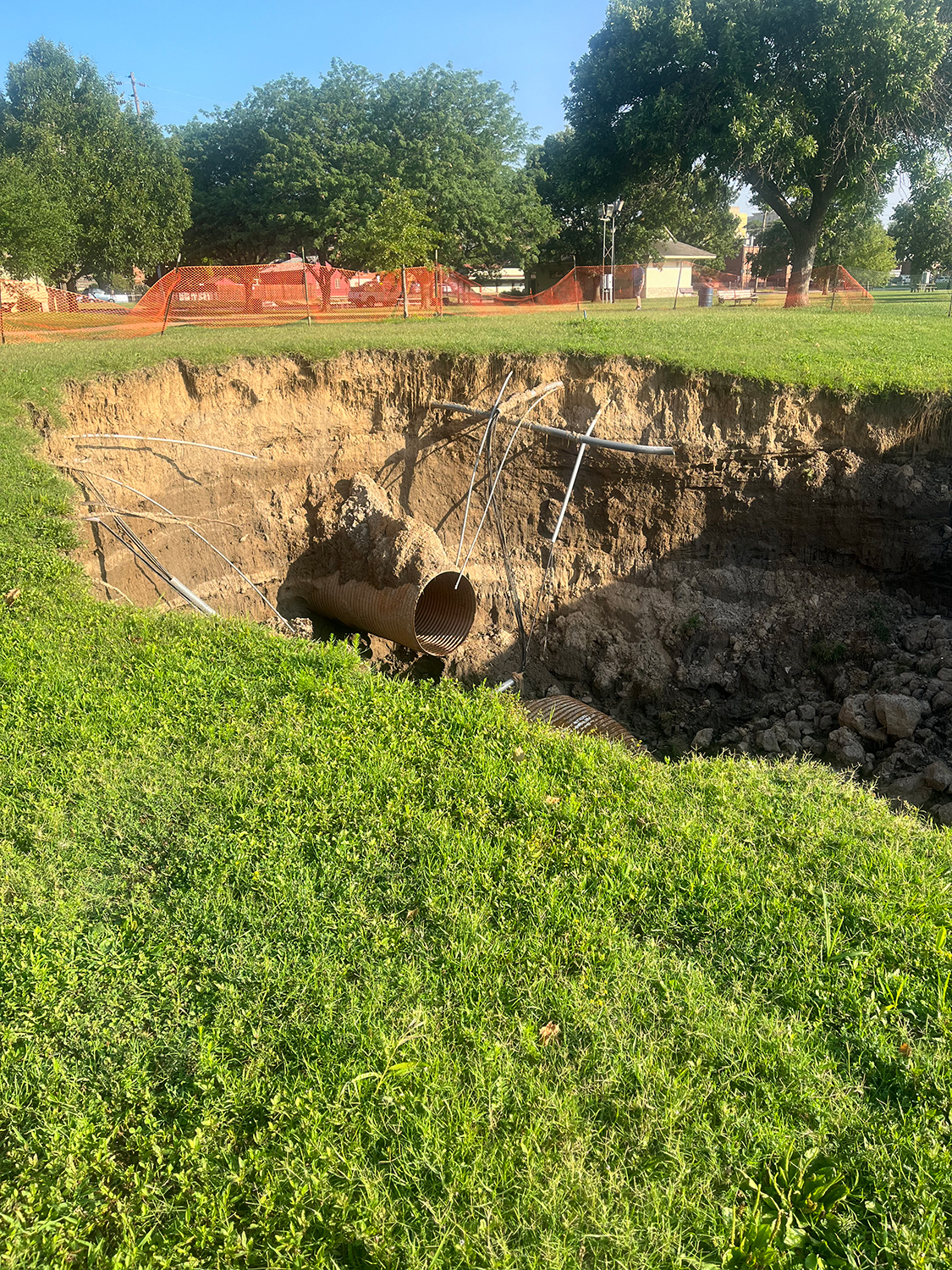 Frontier flood recovery