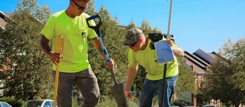BAX surveying team members